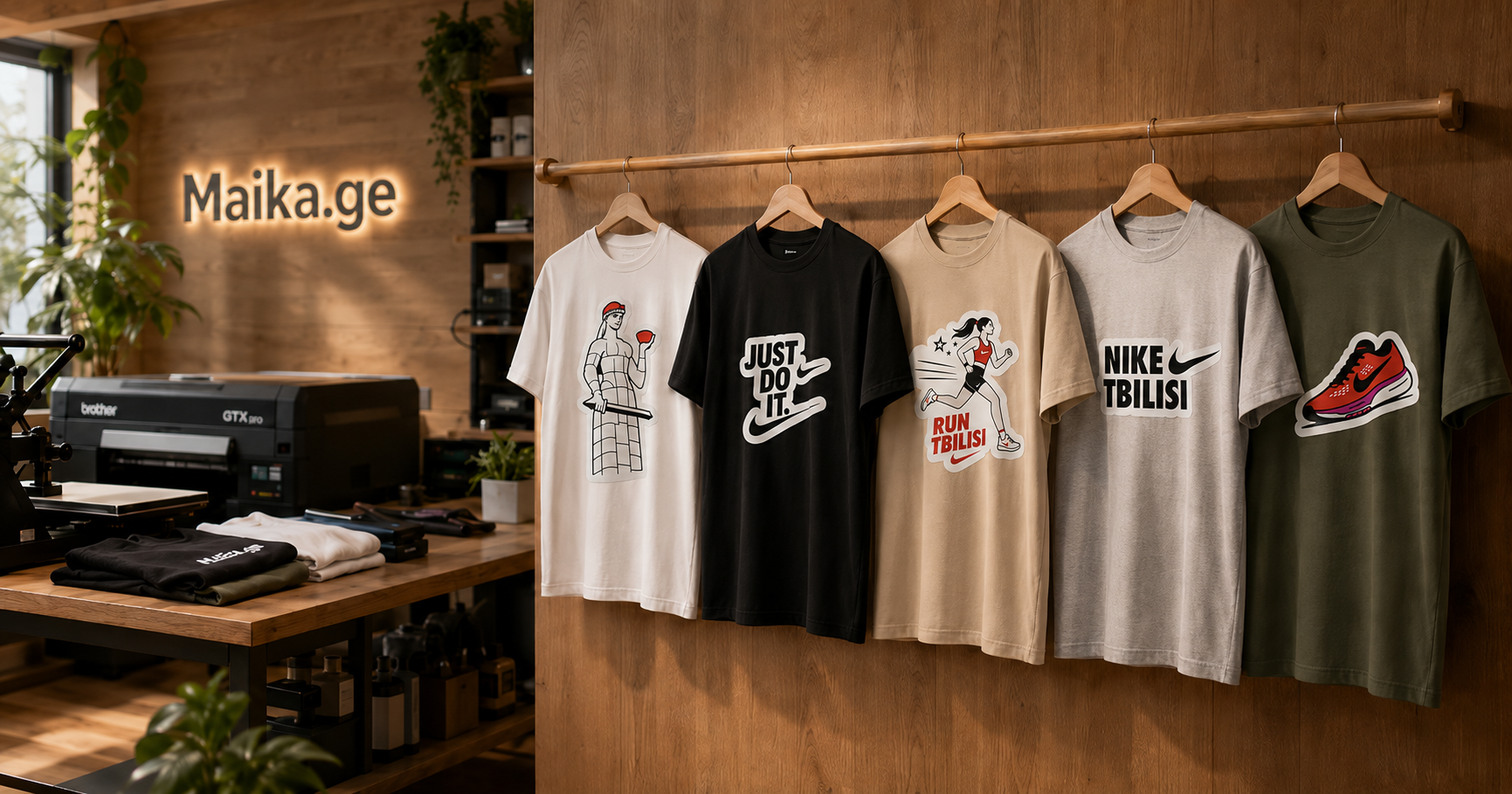 Maika.GE x Nike Tbilisi